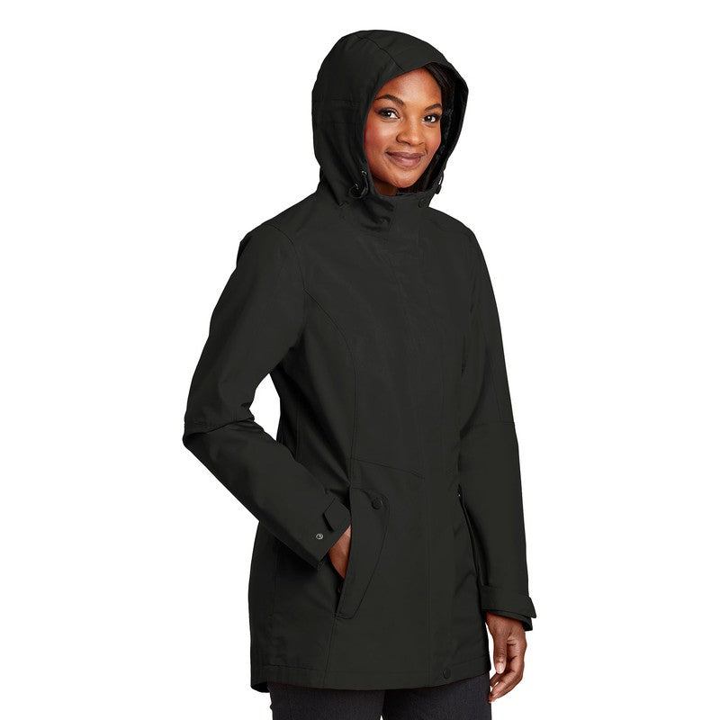 STRAYER Port Authority ® LADIES Collective Outer Shell Jacket-DEEP BLACK