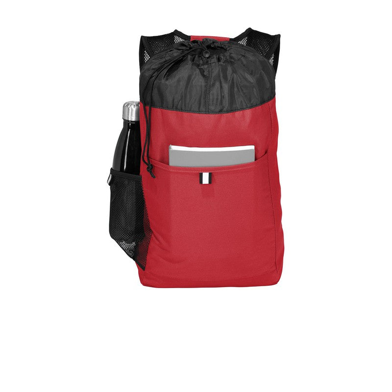NEW STRAYER Port Authority ® Hybrid Backpack - Red