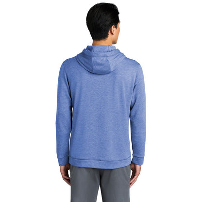 SEI - Sport-Tek PosiCharge Tri-Blend Wicking Fleece Hooded Pullover - True Royal Heather