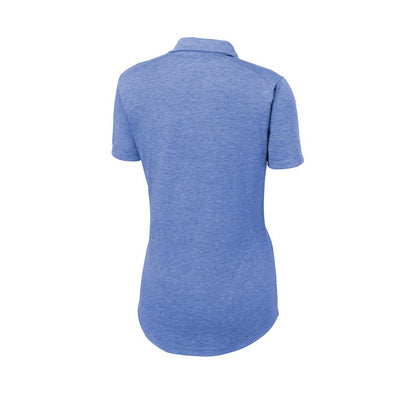 SEI - Sport-Tek Ladies PosiCharge Tri-Blend Wicking Polo - True Royal Heather