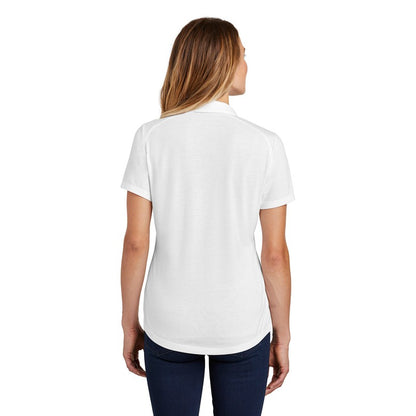 SEI - Port & Company Ladies Fan Favorite Blend V-Neck Tee - White