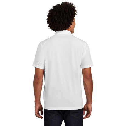 SEI - Sport-Tek PosiCharge Tri-Blend Wicking Polo - White Triad Solid