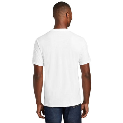 SEI - Port & Company Fan Favorite Blend Tee - White