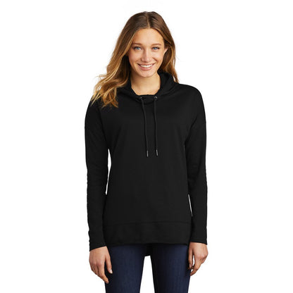 NEW STRAYER District ® Women’s Featherweight French Terry ™ Hoodie-BLACK