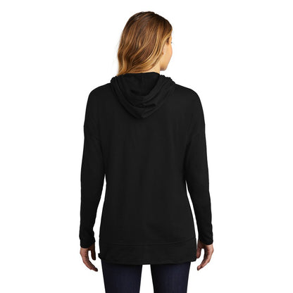 NEW STRAYER District ® Women’s Featherweight French Terry ™ Hoodie-BLACK