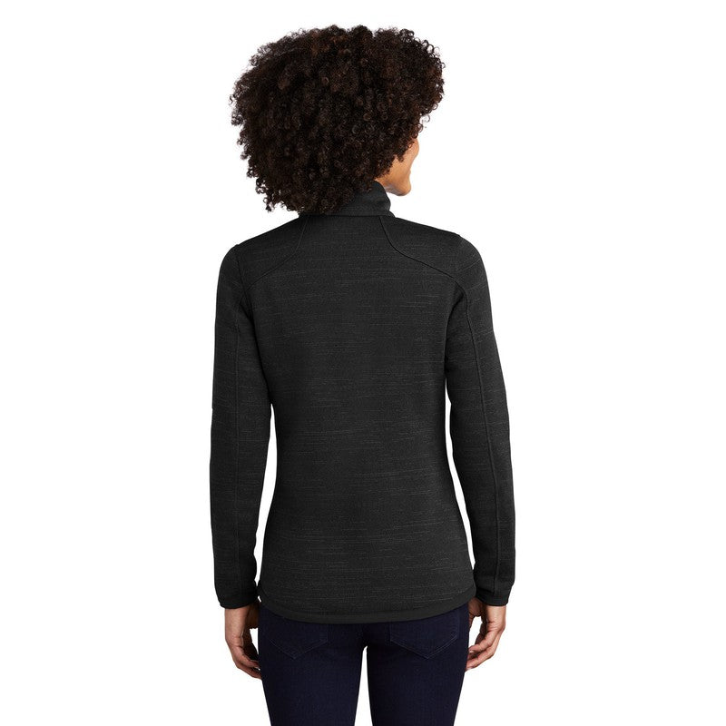 STRAYER Eddie Bauer ® Ladies Sweater Fleece Full-Zip-BLACK