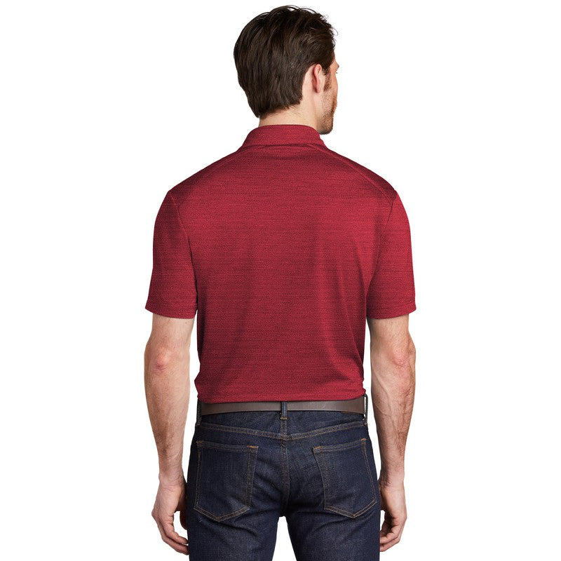Port Authority ® Stretch Heather Polo-RED