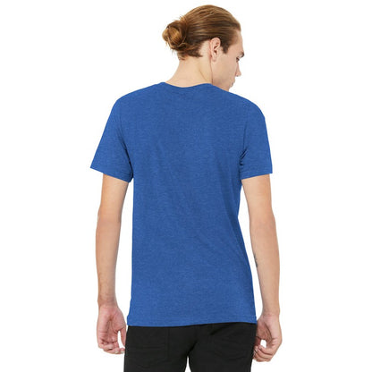 SEI - BELLA+CANVAS Unisex Heather CVC Short Sleeve Tee - Heather True Royal