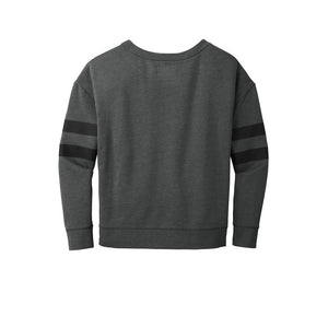 New Era Ladies Tri-Blend Fleece Varsity Crew