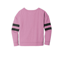 New Era Ladies Tri-Blend Fleece Varsity Crew