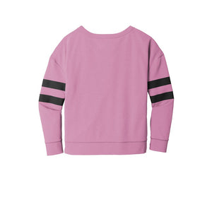 New Era Ladies Tri-Blend Fleece Varsity Crew