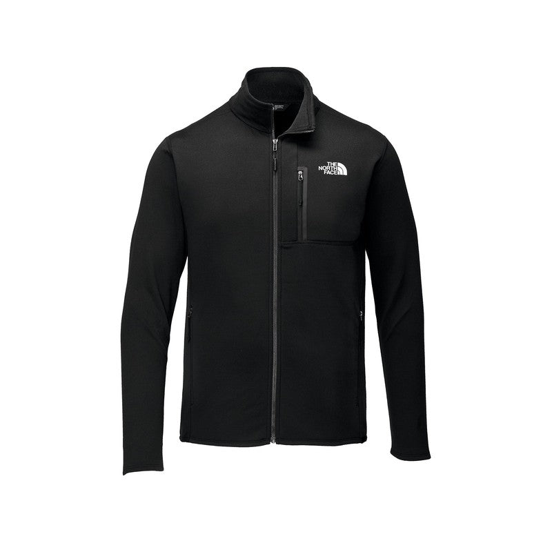 STRAYER The North Face ® Skyline Full-Zip Fleece Jacket-BLACK