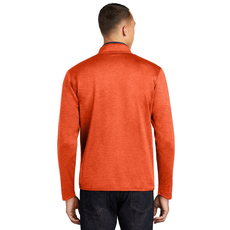 STRAYER The North Face ® Skyline Full-Zip Fleece Jacket-ZION ORANGE NAVY