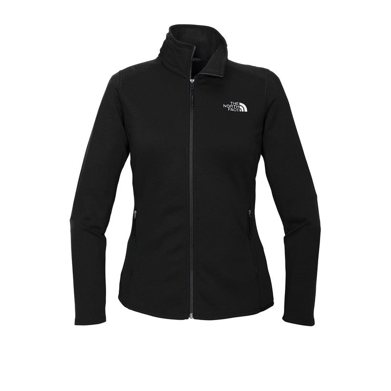 STRAYER The North Face ® Ladies Skyline Full-Zip Fleece Jacket-BLACK