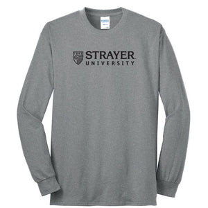 MEN'S Port & Company® - Long Sleeve Core Blend Tee-ATHLETIC HEATHER