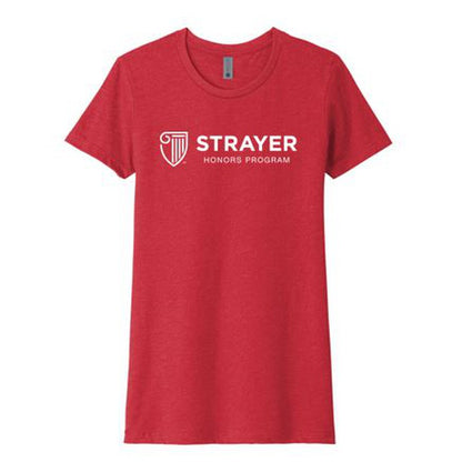 NEW HONORS Next Level™ Women’s CVC Tee - RED