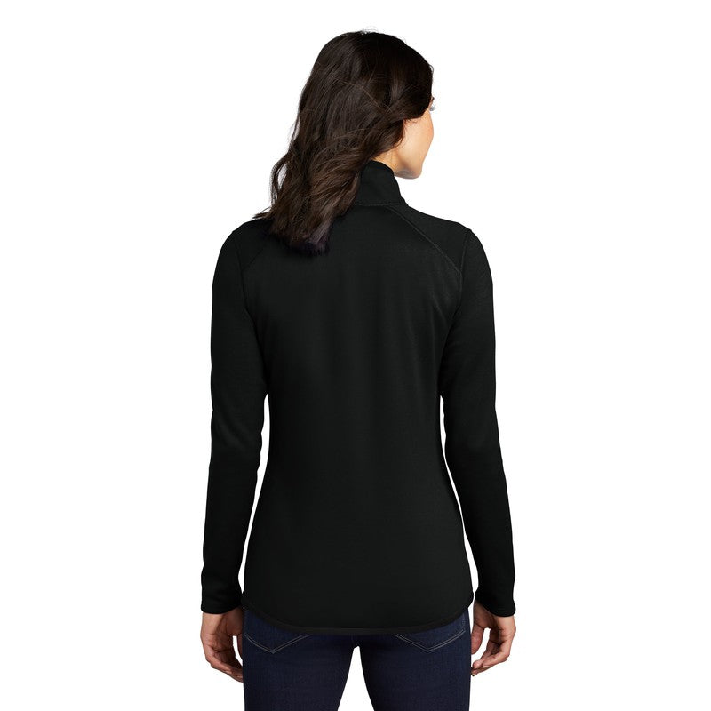 STRAYER The North Face ® Ladies Skyline Full-Zip Fleece Jacket-BLACK