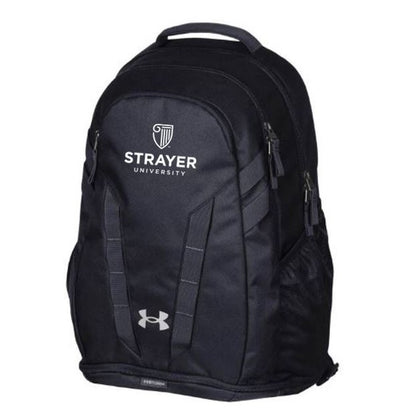 STRAYER Under Armour Hustle 5.0 Backpack - Black