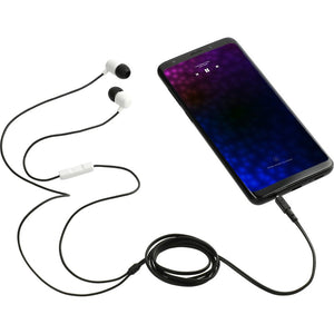 Skullcandy Jib Wired Earbuds with Microphone in Black Pouch