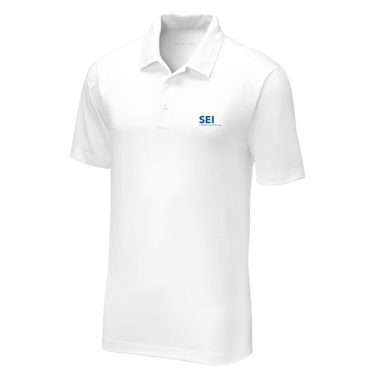 SEI - Sport-Tek PosiCharge Tri-Blend Wicking Polo - White Triad Solid