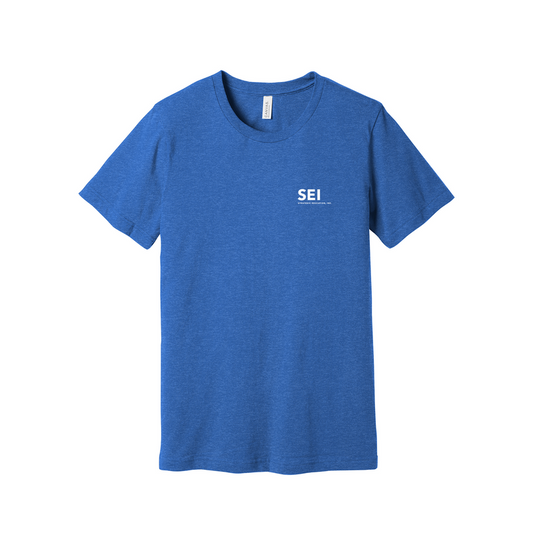 SEI - BELLA+CANVAS Unisex Heather CVC Short Sleeve Tee - Heather True Royal