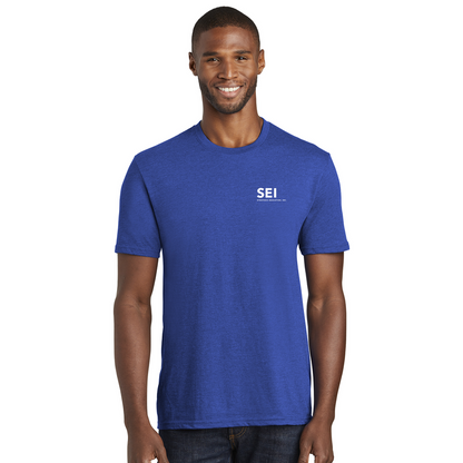 SEI - Port & Company Fan Favorite Blend Tee - True Royal Heather