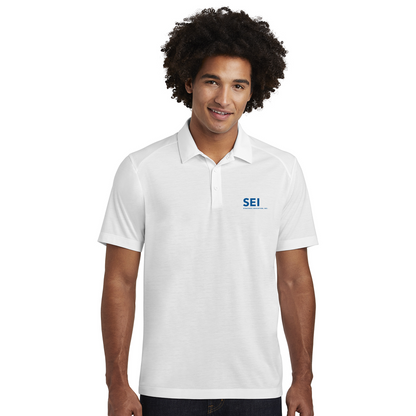 SEI - Sport-Tek PosiCharge Tri-Blend Wicking Polo - White Triad Solid