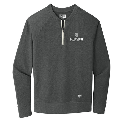 New Era Sueded Cotton Blend 1/4-Zip Pullover