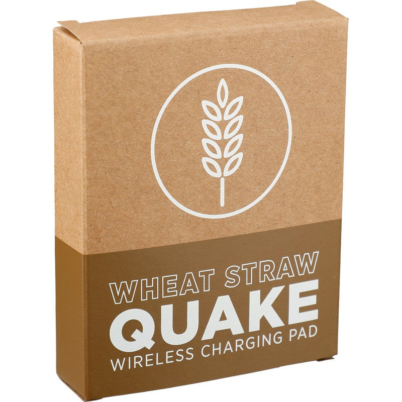 NEW STRAYER Wheat Straw Quake Wireless Charging Pad - Beige